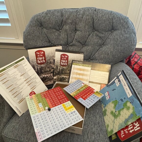 The Fall Of The Third Reich (open, unpunched) Compass Games 1042 - Picture 8 of 14